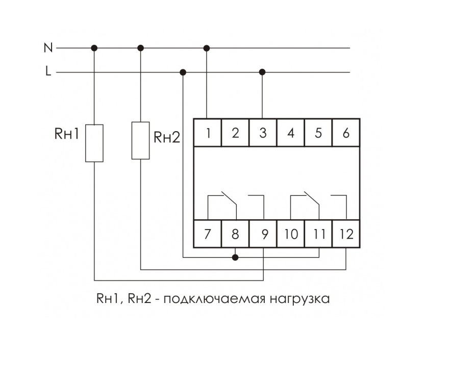 Реле времени PCR-515 "F&F" (РФ)