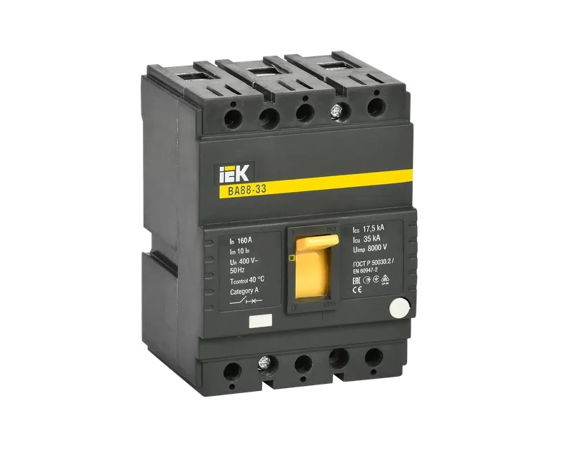 Выключатель автоматический ВА88-33 3Р 160А 35кА KARAT IEK