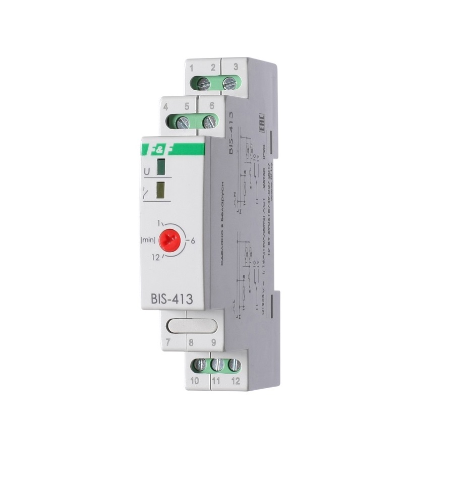 Реле импульсное BIS-413 230В 1х16 AC "F&F"