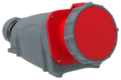 <ч>Разъем стац. 63/5 розетка IP67 (135)