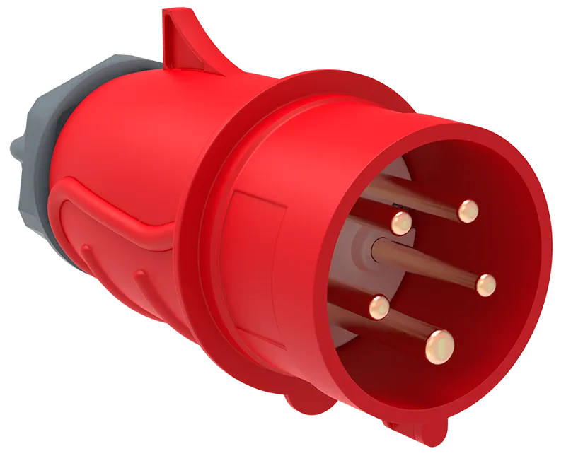 <ч>Разъем переносной 32/5 вилка IP44 (025)